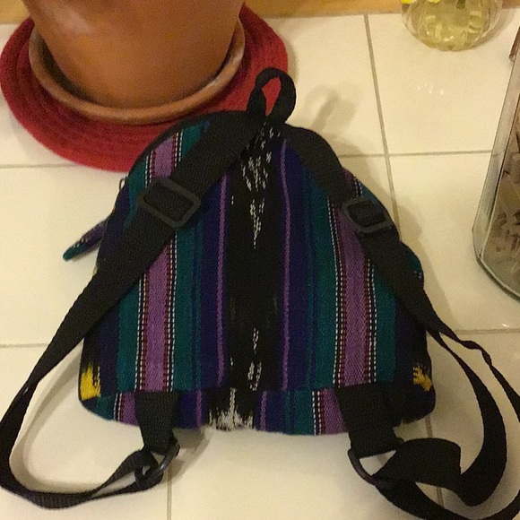 Adorable Tapestry Dragon Backpack - Picture 6 of 7